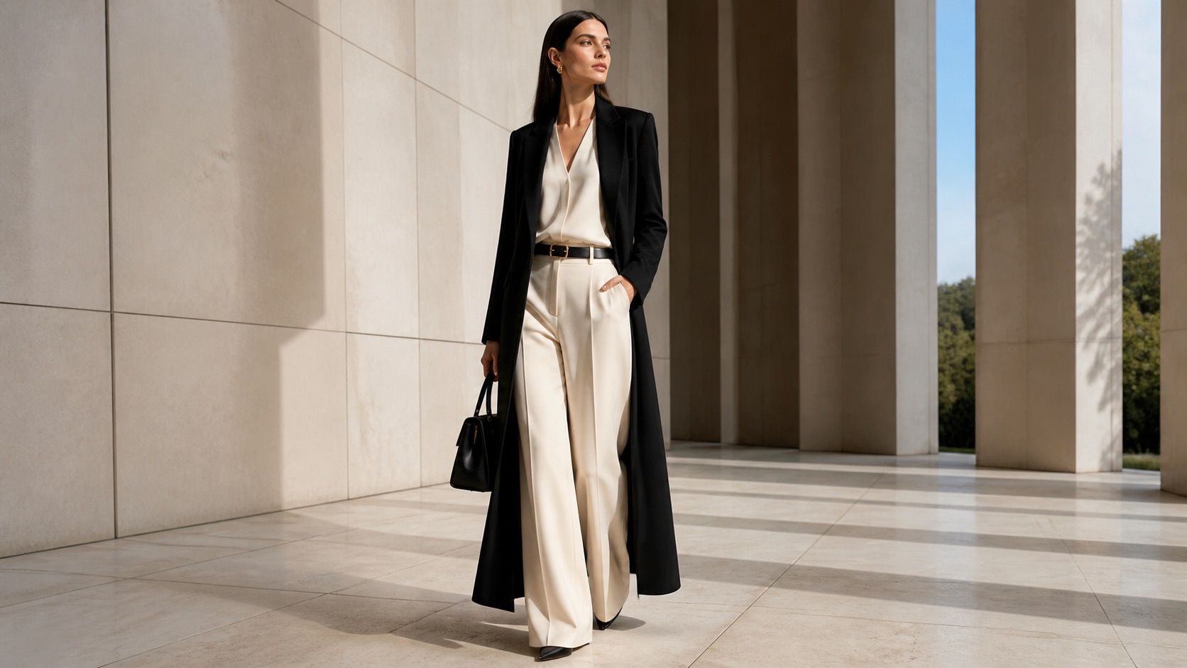 Kibbe Dramatic Family Style: Sharp Lines, Length, and Controlled Detail