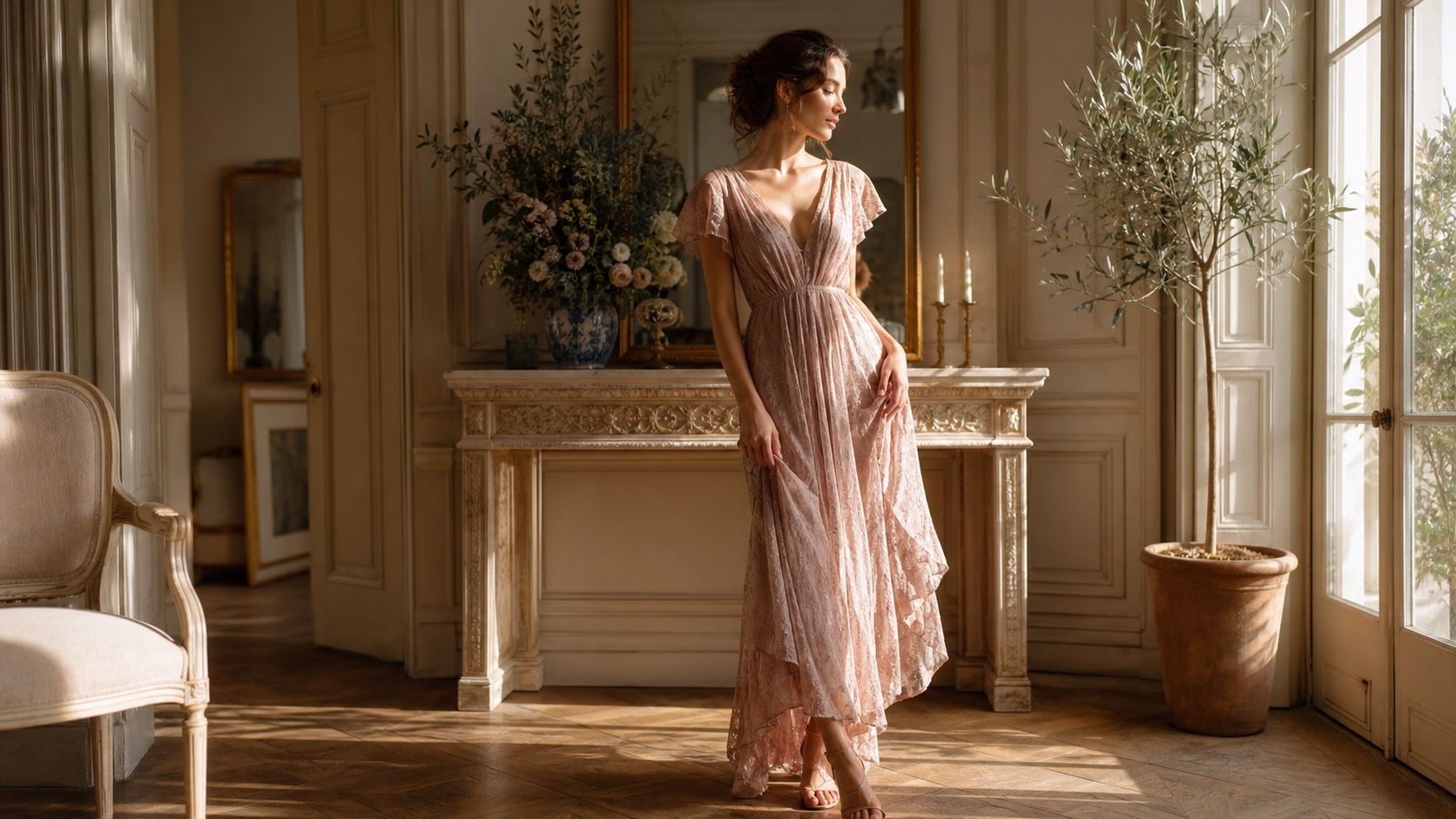 Kibbe Romantic Family Style: Curve, Softness, and Detail With Intention